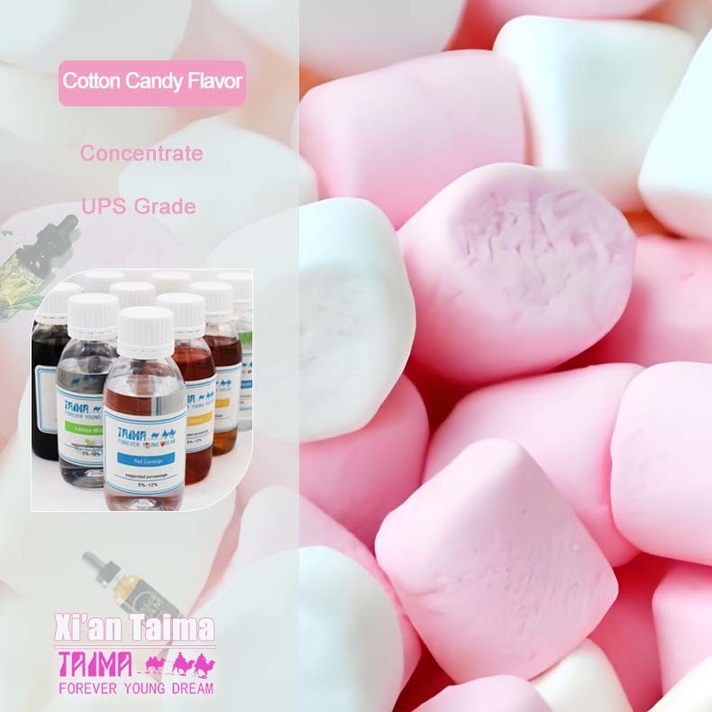 Taima Arômes de bonbons de coton Arômes de guimauves Arômes concentrés pour le tabac