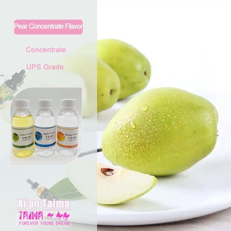 Concentré de saveur de tabac, poire, concentré de saveur de fruit pour liquide de vapotage pour aliments
