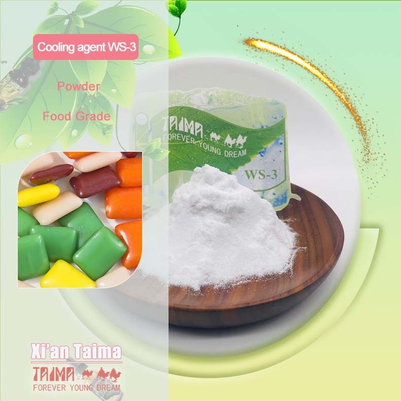 Taima Koolada WS-3 Agent de refroidissement aromatisant en poudre alimentaire WS 3 Poudre mentholée Ws3 Pour E-liquide
