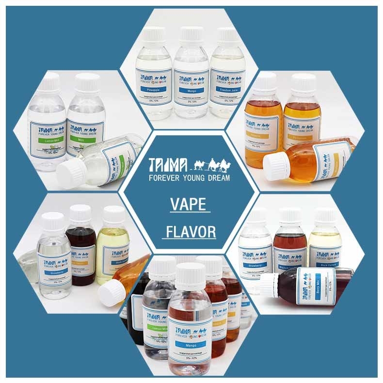 Produit de l'usine PG VG à base de glace d'or étoile de fruits concentrés saveur concentrés liquides pour la vapeur de jus liquide