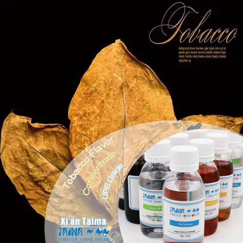 Arôme Concentré Taima Amber Leaf Tabac - Saveur de Feuilles de Tabac Cuites aux Cendres pour E-liquide Vape