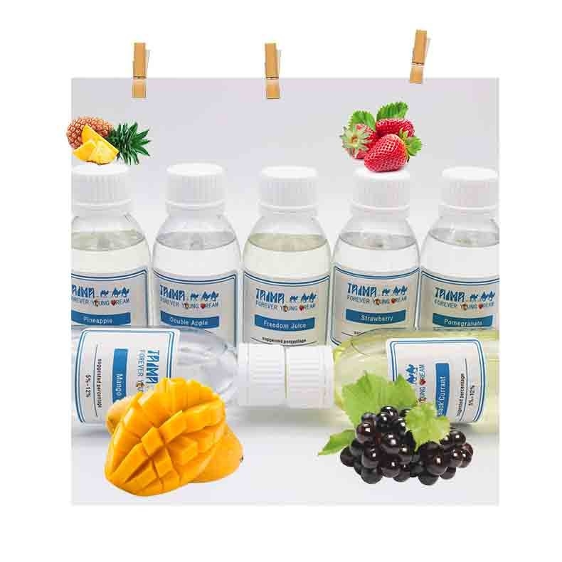 Concentrés d'arômes de fruits à base de PG/VG 800 sortes d'arômes Agent rafraîchissant pour e-cigarette