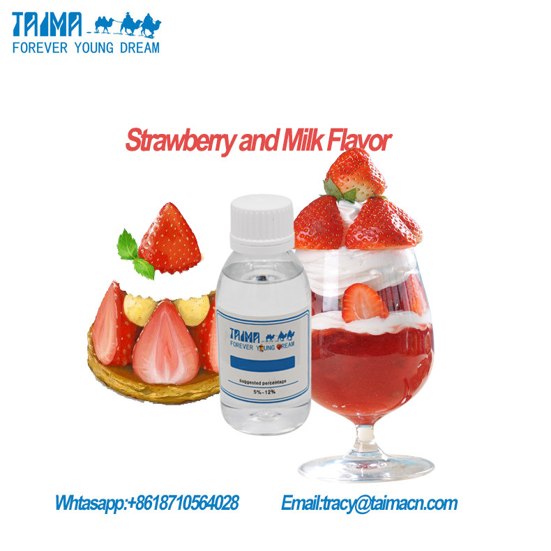 Arômes de fruits de fraise incolores pour e-liquide