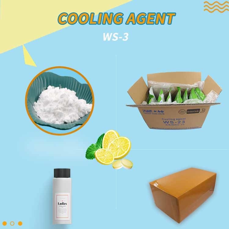 Poudre de refroidisseur de boissons de qualité alimentaire WS-3 Koolada avec Fema n° 3455 et efficacité