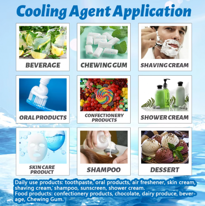 Taima Koolada WS-3 Food Powder Flavor Cooling Agent Ws-23 ws-1 ws-2 ws-5 ws-27  for vape e-liquid 1